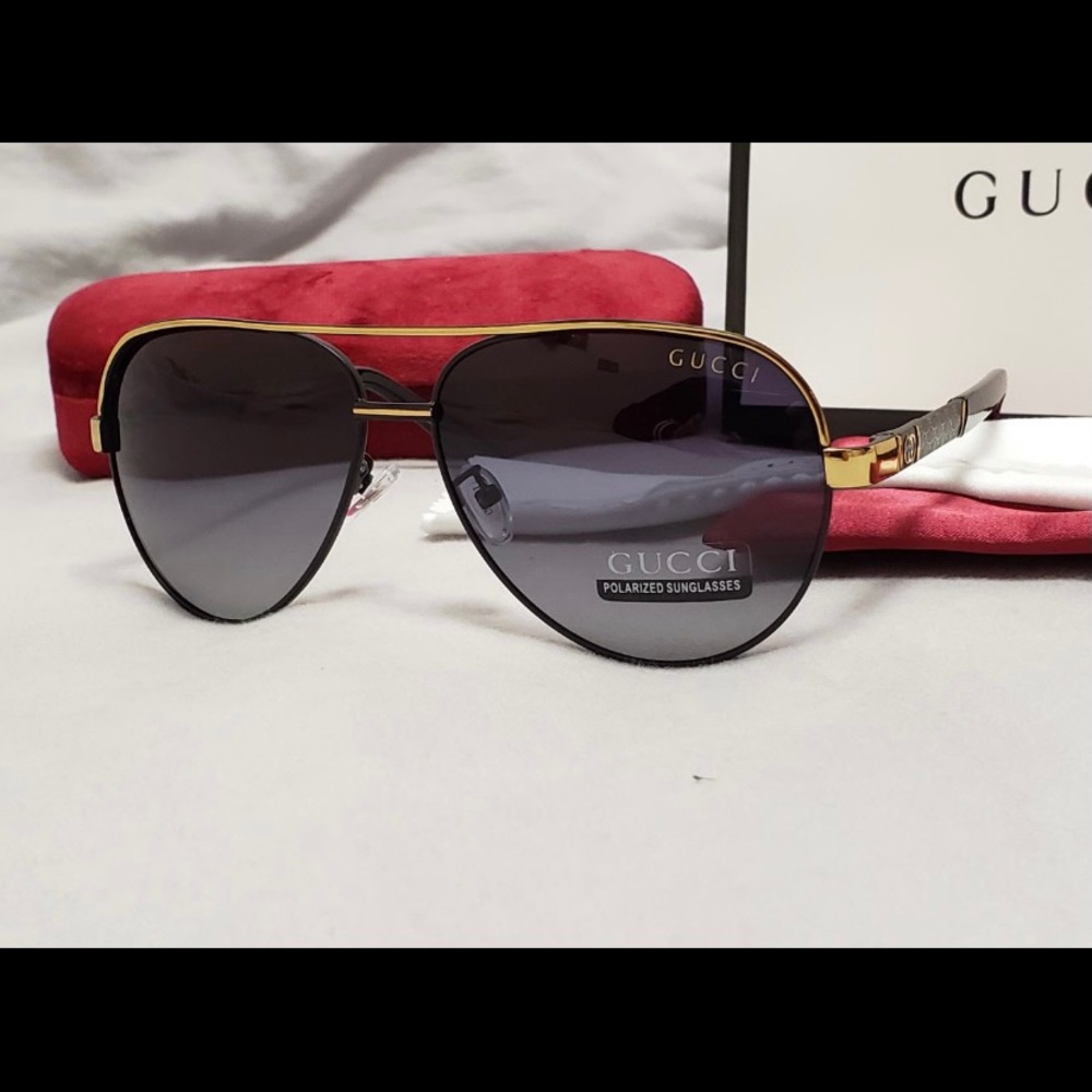 Polarized Men Gucci sunglasses